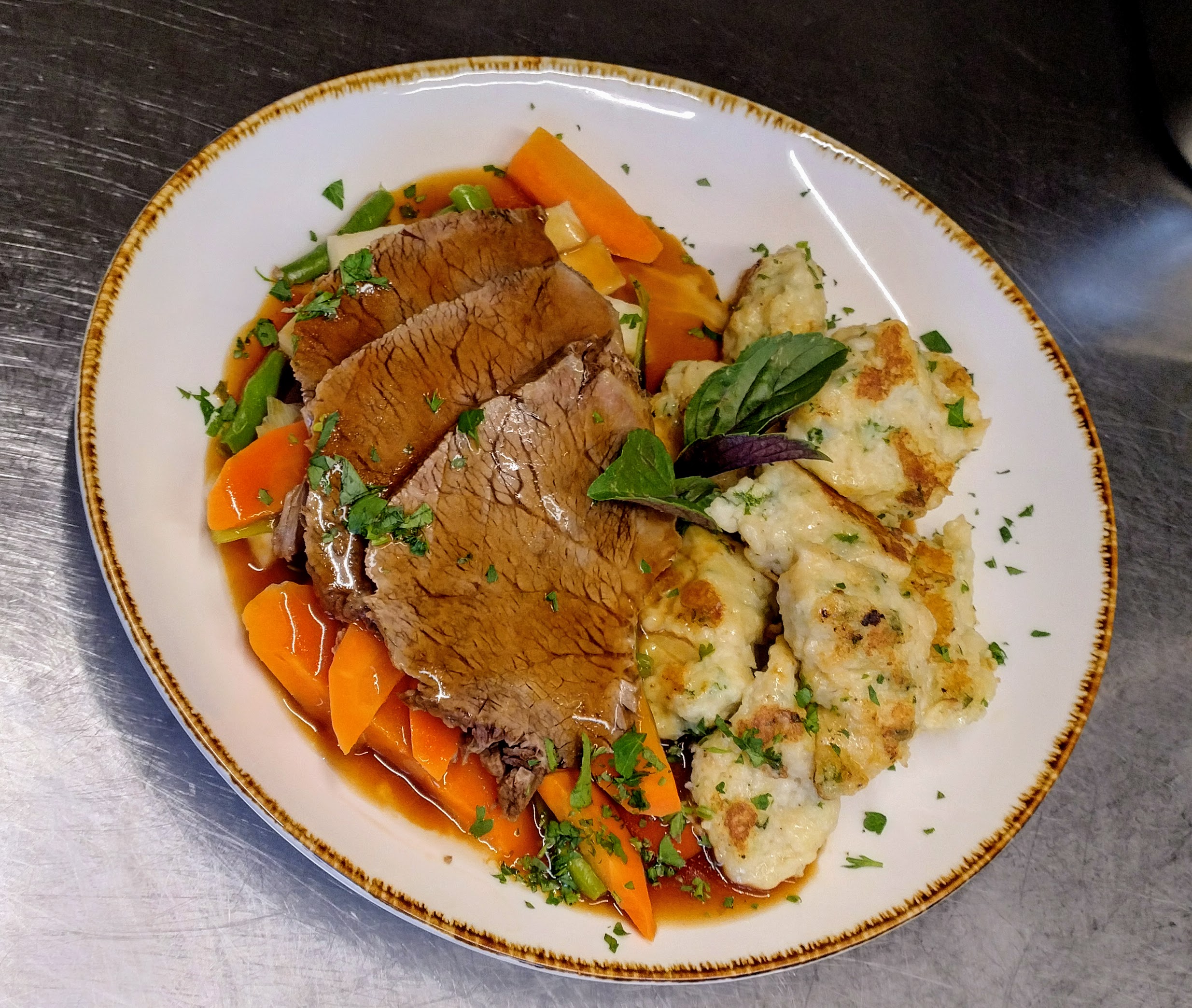 Einblick Oberamer Hof