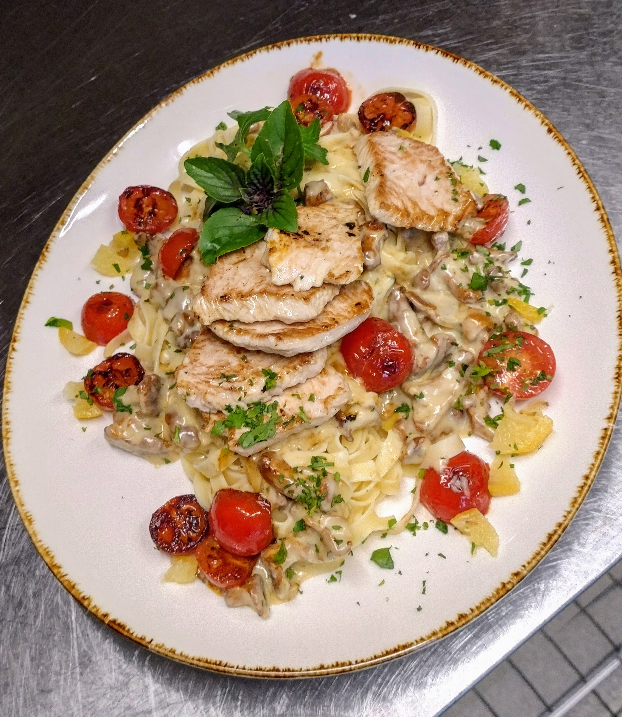 Einblick Oberamer Hof