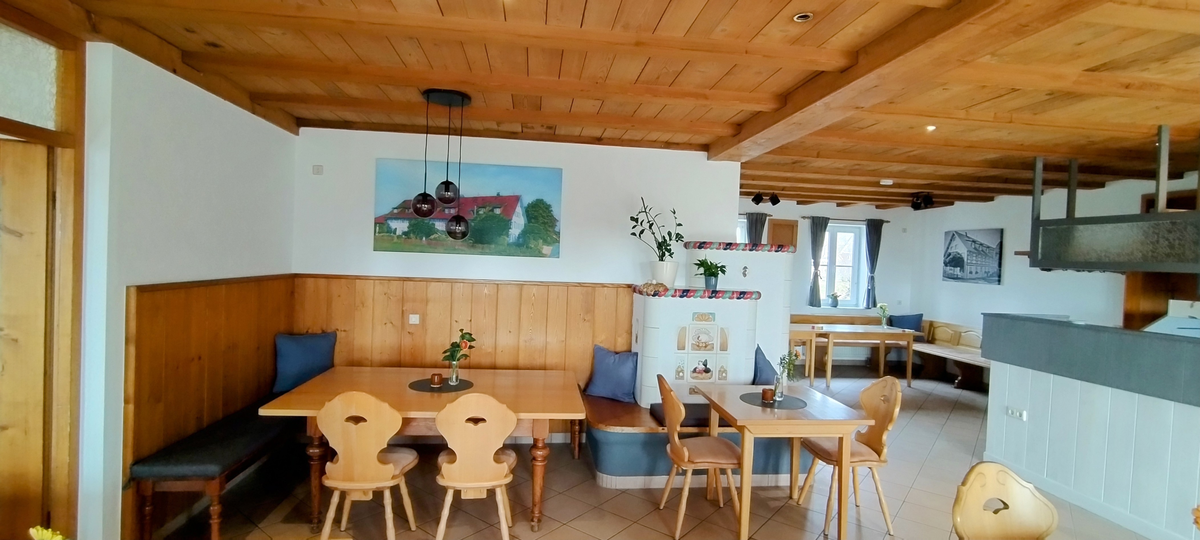 Einblick Oberamer Hof