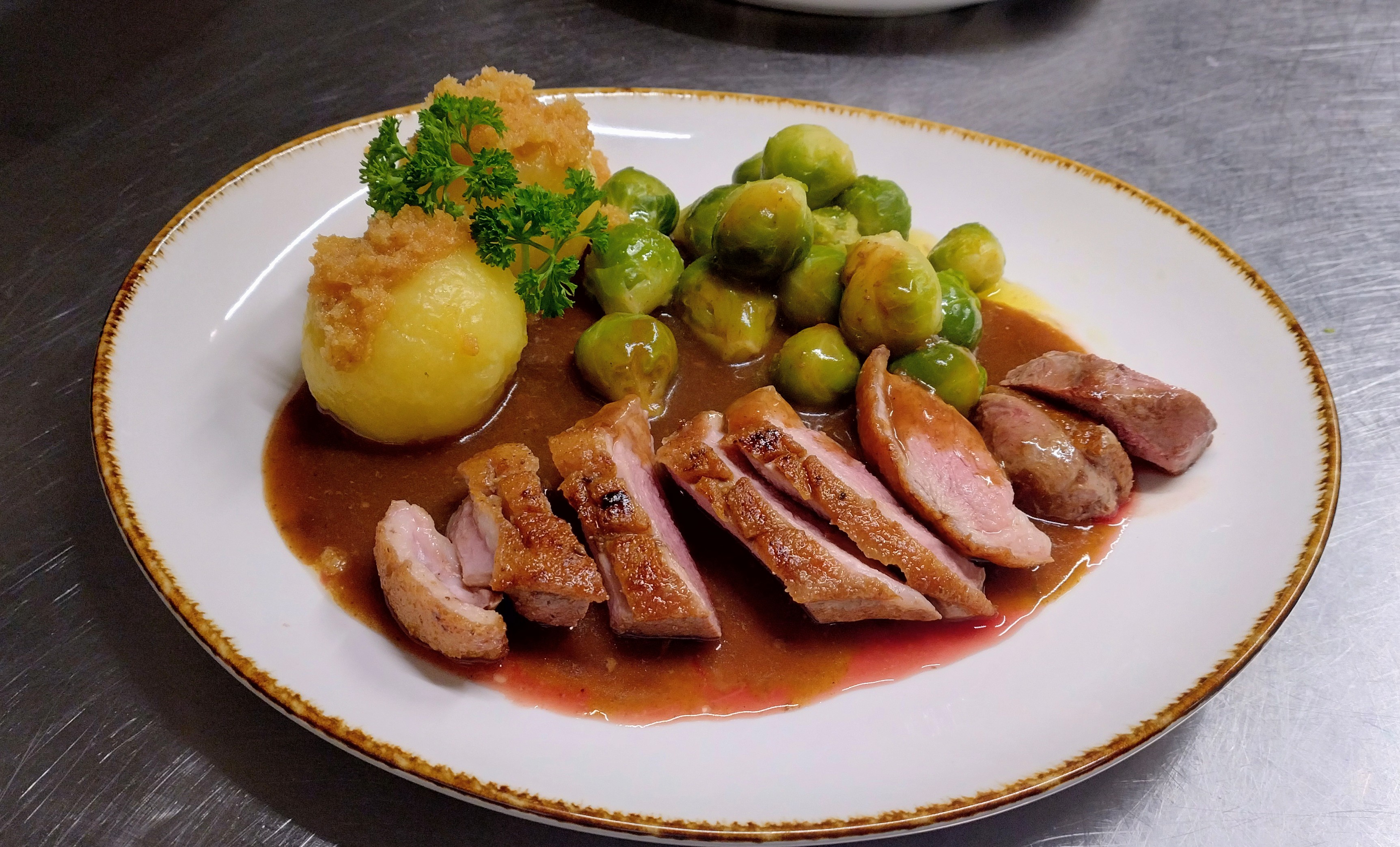 Einblick Oberamer Hof