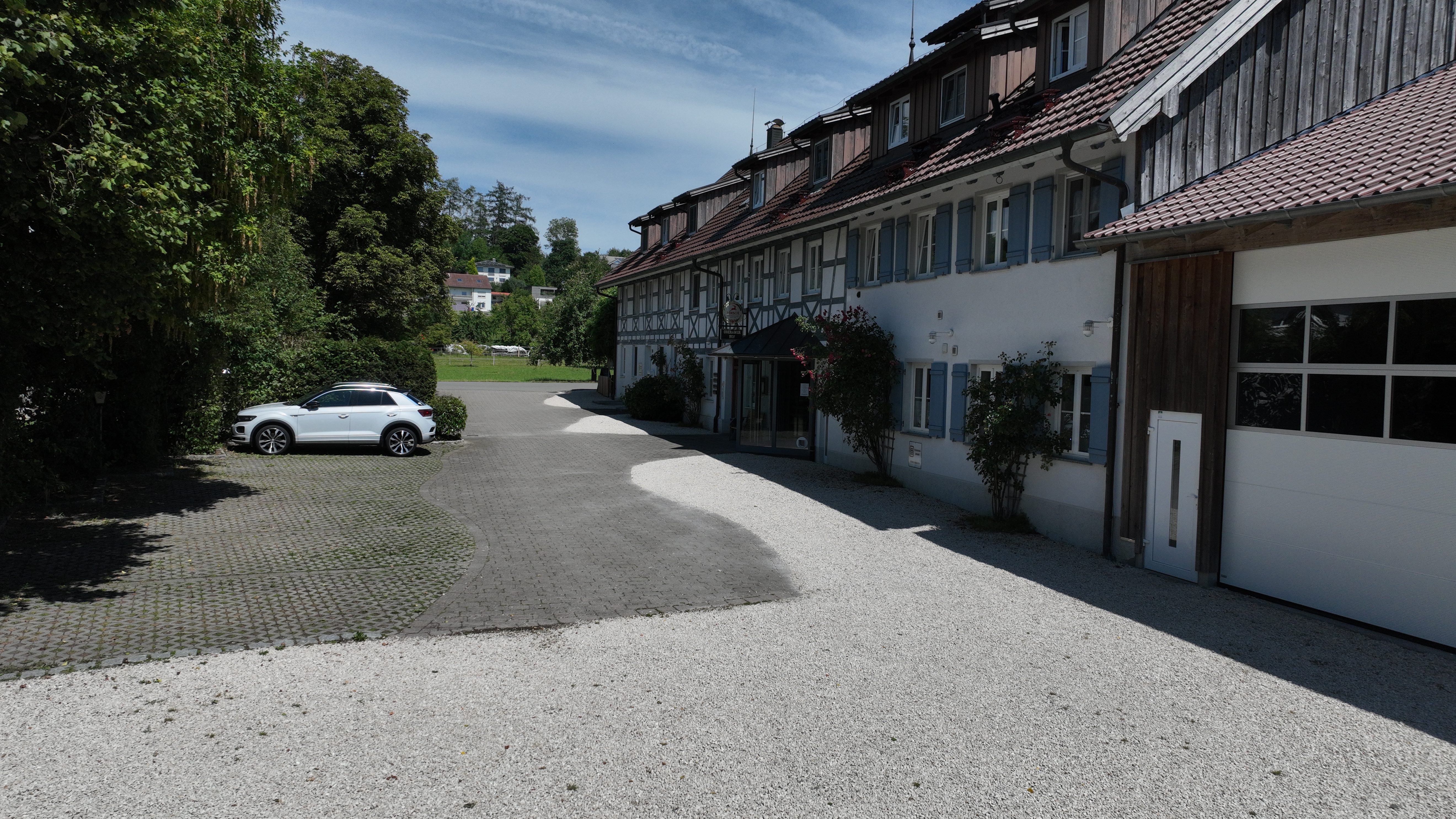 Einblick Oberamer Hof