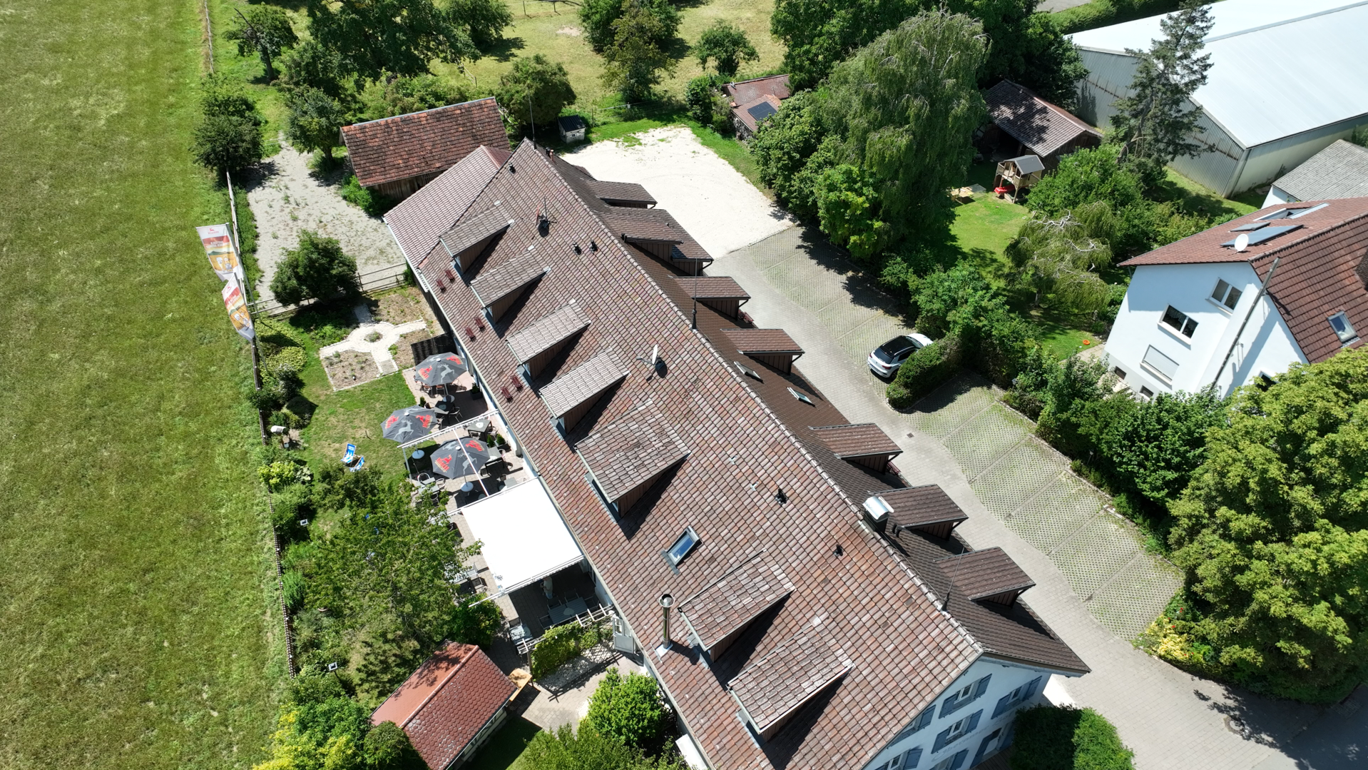 Einblick Oberamer Hof