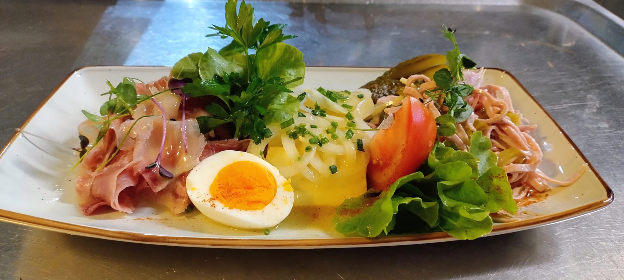 Einblick Oberamer Hof