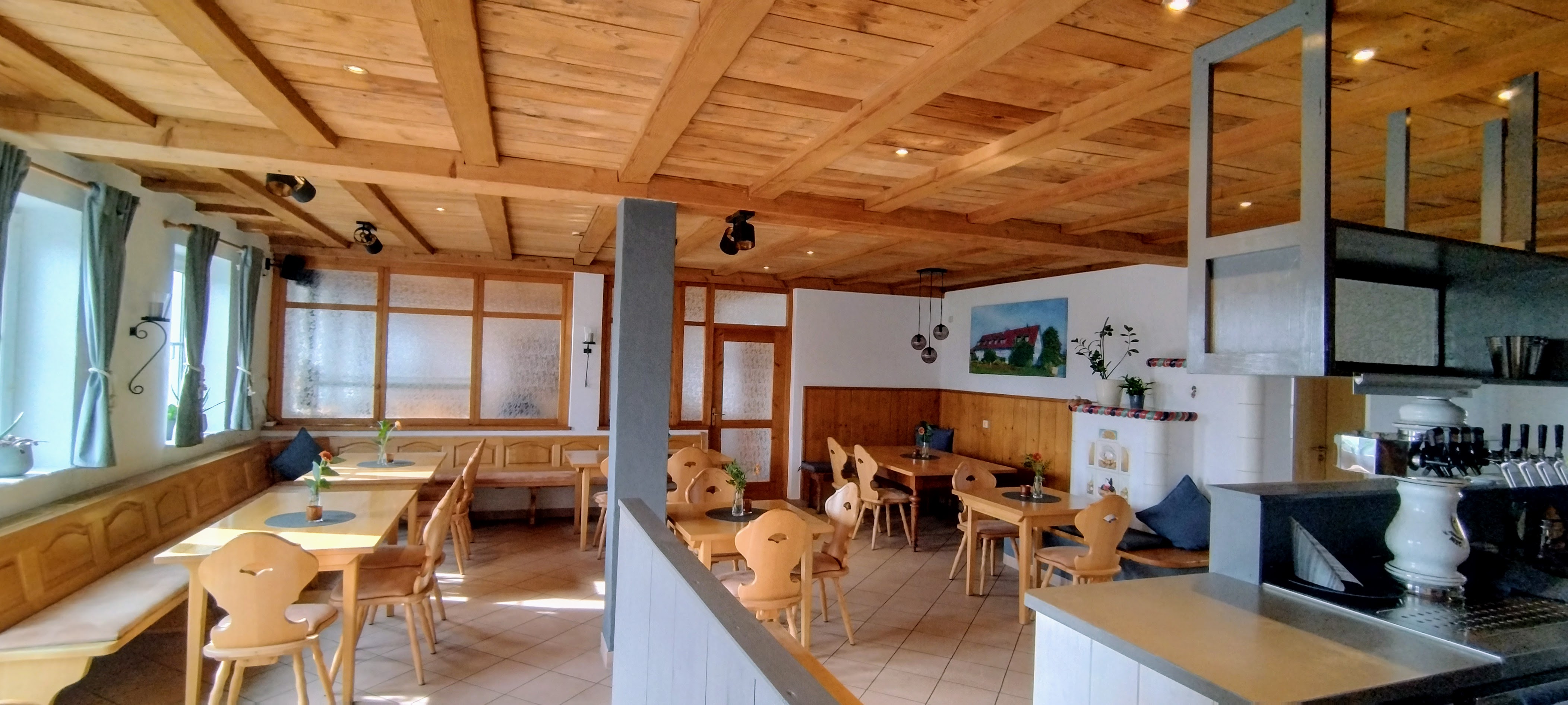 Einblick Oberamer Hof